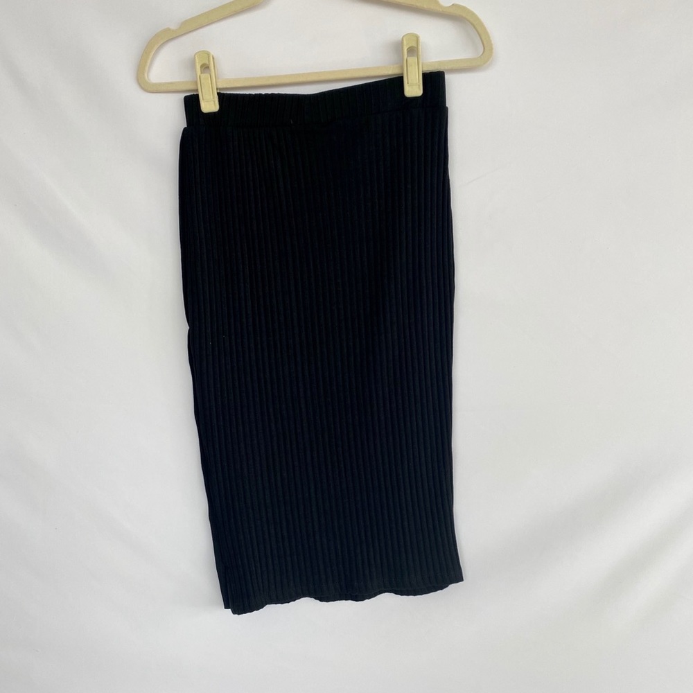 🎉HP 🎉 Black Button Up Midi Skirt - Picture 3 of 5